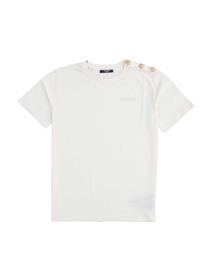 Balmain T-Shirt With Logo