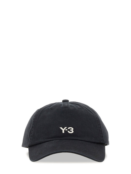 Y - 3 Cappello Da Baseball Con Logo