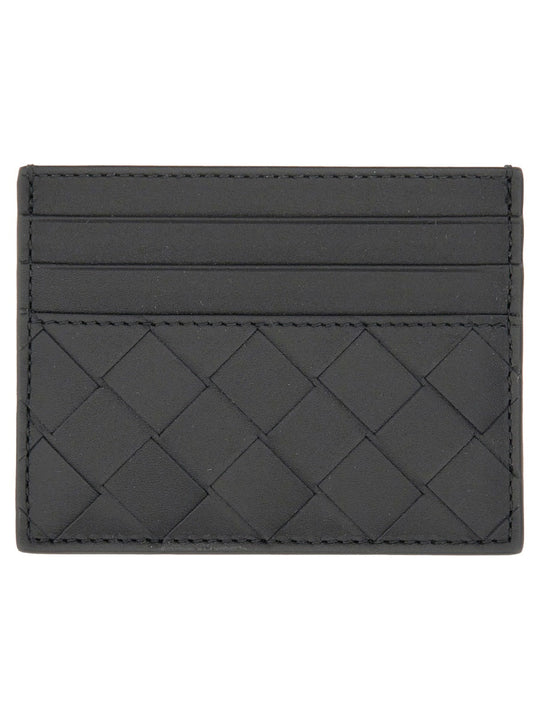 Bottega Veneta Woven Credit Card Holder