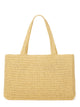 Valentino Garavani "Viva Superstar" Large Raffia Shopping Bag