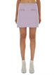 Self-Portrait Knit Skirt With Crystals