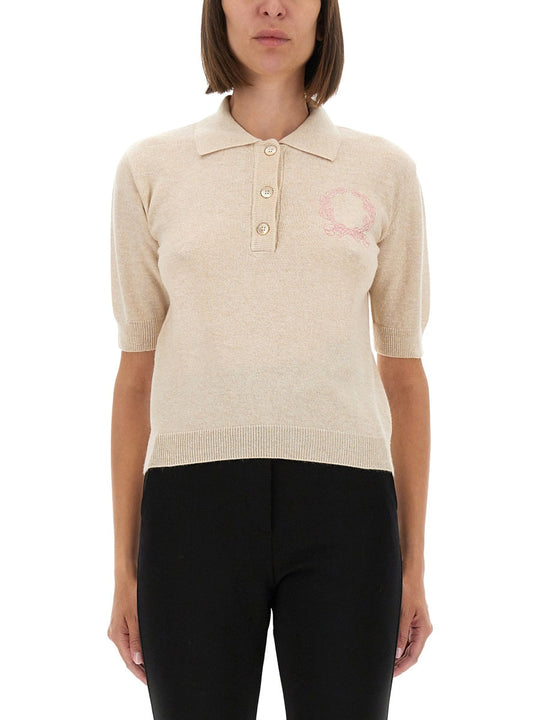 Moschino Polo Shirt With Logo