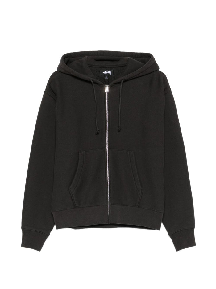 Stussy Drawstring Hood Zip Pockets