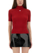 Courreges "Reedition" Knitted T-Shirt