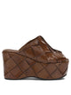 Pons Quintana Brown Leather Sandals