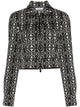 Max Mara Printed Short Jacket