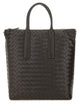 Bottega Veneta "North-South" Woven Tote Bag