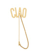 Moschino Tie Clip "Hello"