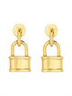 Patou Extra Small Earrings With Padlock
