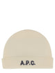 A.p.c. Berretto In Lana Con Logo