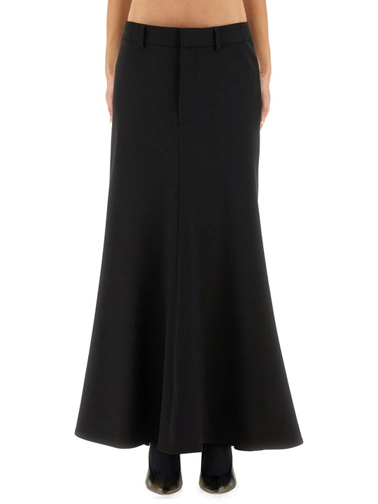 Balenciaga "Godet" Maxi Skirt