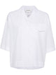 Max Mara Sportmax White Cotton Shirt
