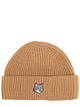 Maison Kitsuné Beanie With Fox Patch