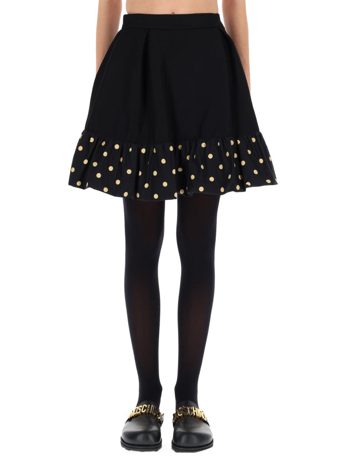 Moschino "Polka Dots" Skirt
