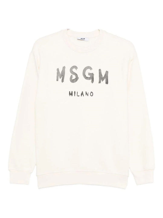 Msgm Sweatshirt With Logo