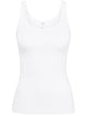 Calida White Cotton Top