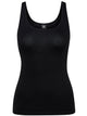 Calida Black Cotton Top