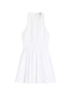 Max Mara Sportmax White Cotton Dress