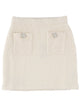 Self-Portrait Wool Miniskirt
