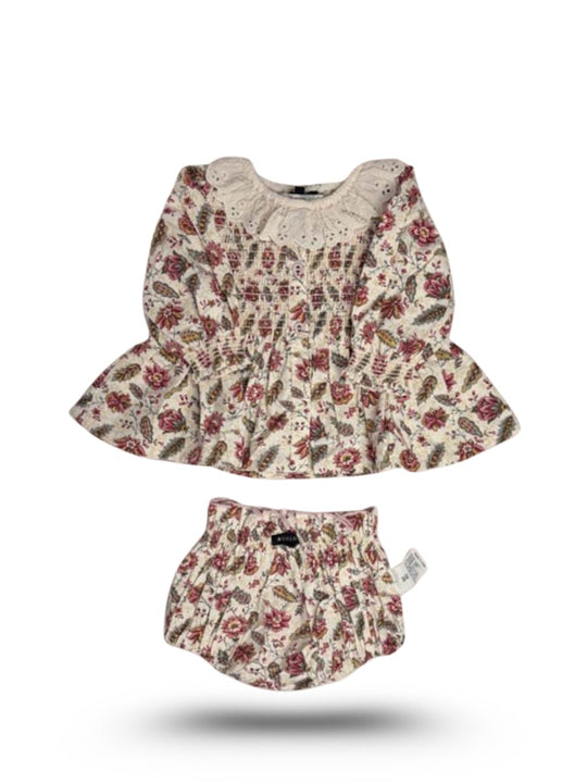 Bonjour Dress Set With Reversible Shorts