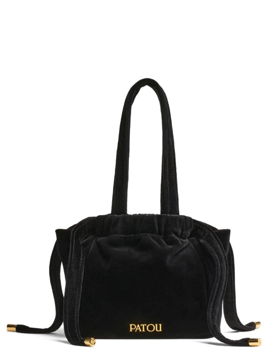 Patou Velvet Clutch Bag