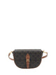 Celine Folco Triomphe Canvas Shoulder Bag