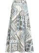 Etro Geometric Print Cotton Skirt