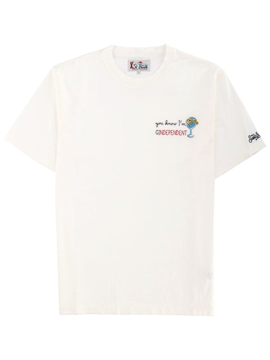 Mc2 Saint Barth T-Shirt With Print