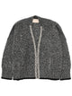 Circus Hotel Cardigan With Mouliné Workmanship