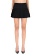 Marine Serre Wool Miniskirt
