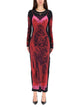 Marine Serre "Wet Nuisette" Midi Dress