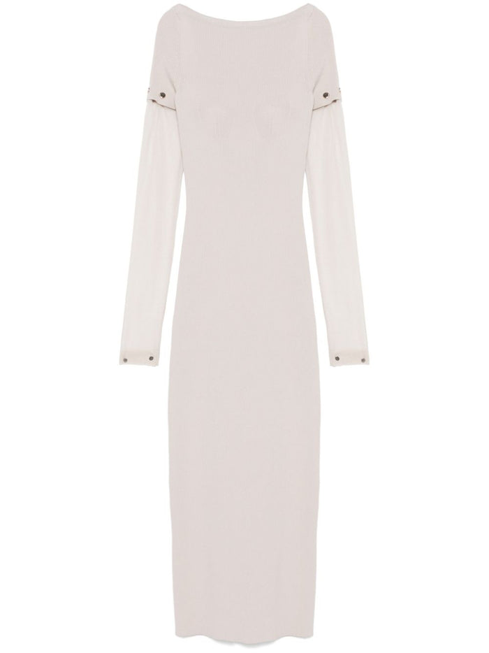 Max Mara Sportmax Knitted Long Dress
