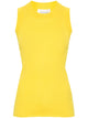 Max Mara Sportmax Ribbed Cotton Tank Top