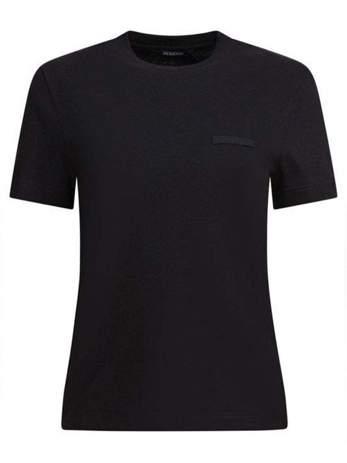 Jacquemus Grosgrain Short Sleeve T-Shirt