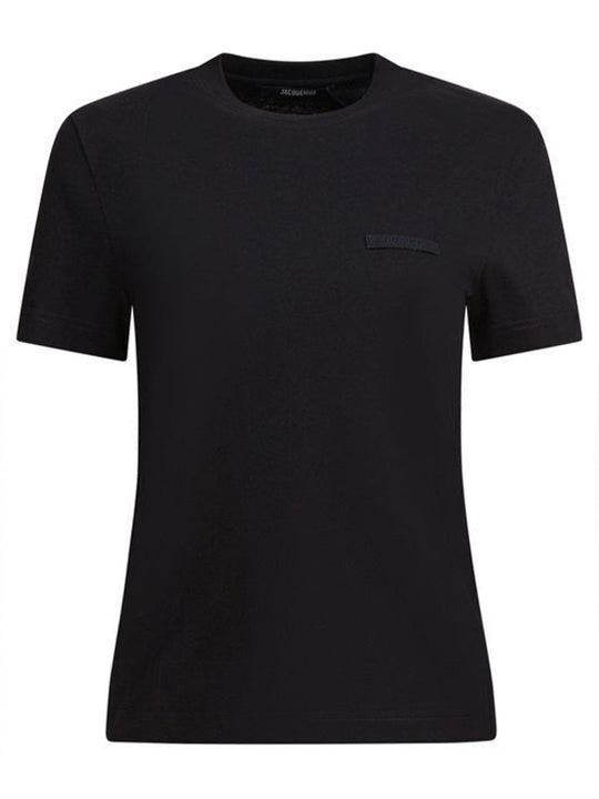 Jacquemus Grosgrain Short Sleeve T-Shirt