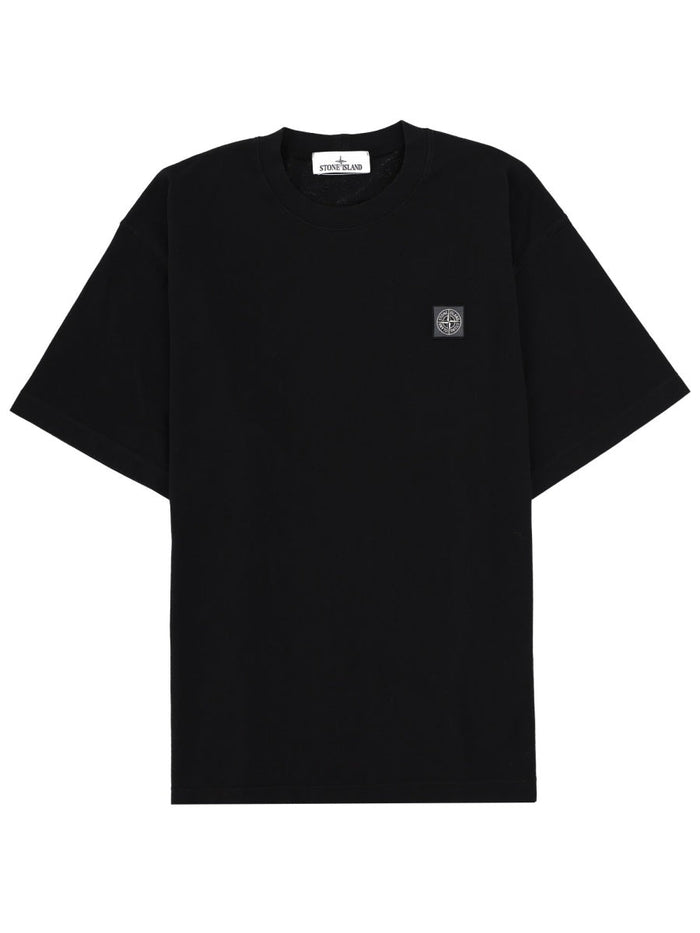 Stone Island T-Shirt With Logo Patch