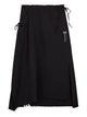 Y - 3 "Uniform Raw" Midi Skirt