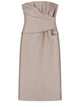 Alberta Ferretti Midi Dress With Drape