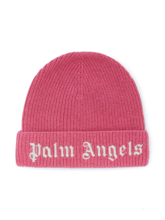 Palm Angels Beanie With Logo