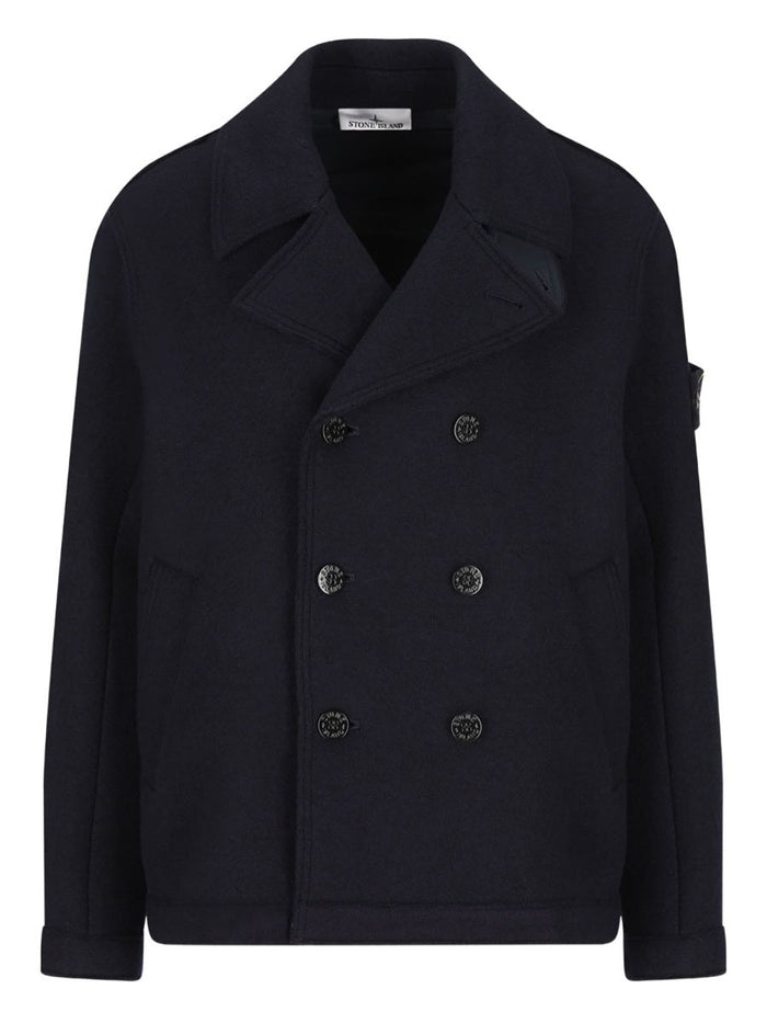 Stone Island Double-Breasted Coat