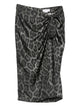 Stella Mccartney Silk Midi Skirt