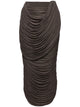 Magda Butrym Cupro Midi Skirt