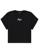 Balmain Cropped T-Shirt With Logo