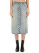 Courregès Midi Skirt