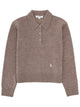 Sporty&Rich Cashmere Polo Shirt