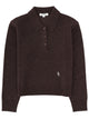 Sporty&Rich Cashmere Polo Shirt