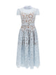 Self-Portrait Lace Midi Dress