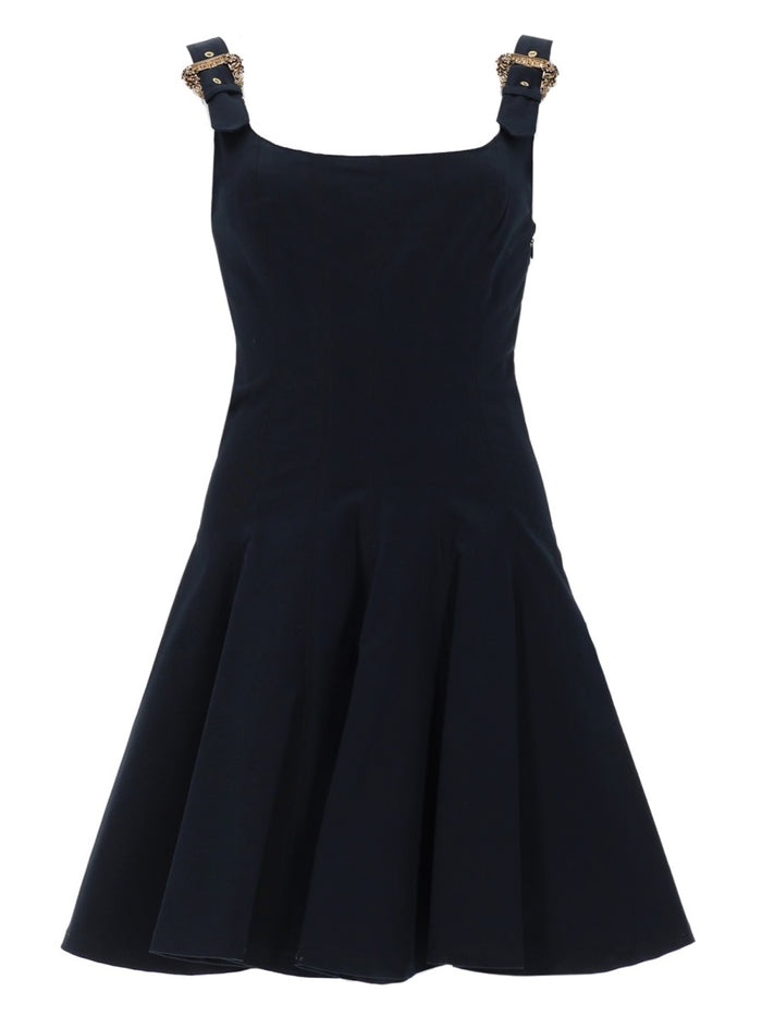 Versace Jeans Couture Mini Abito Con Fibbie "Baroque"