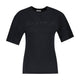 Courregès Black Cotton T-Shirt