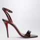 Christian Louboutin Brown Palio Miss Z High-Heeled Sandals